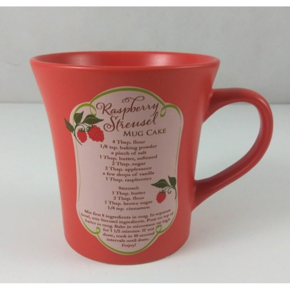 Abbey Press Raspberry Streusel Mug Cake Grandma Coffee Cup Mug